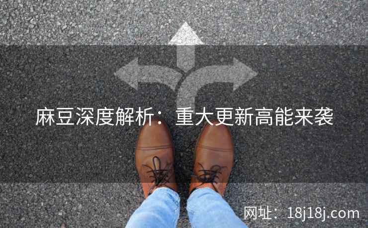 麻豆深度解析：重大更新高能来袭