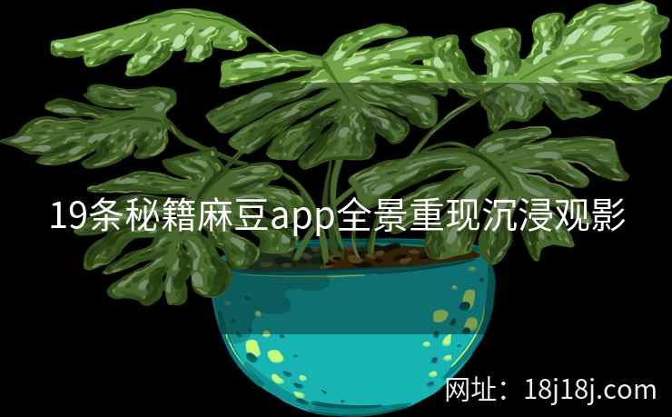 19条秘籍麻豆app全景重现沉浸观影