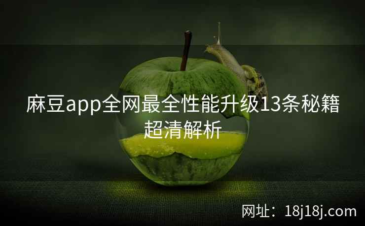 麻豆app全网最全性能升级13条秘籍超清解析 麻豆app全网最全性能升级13条秘籍超清解析